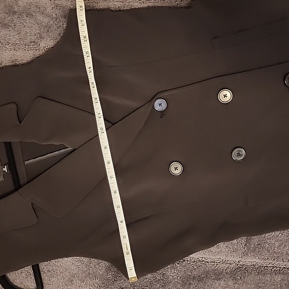 Simply Vera Wang Black Sleeveless Blazer - Picture 6 of 7